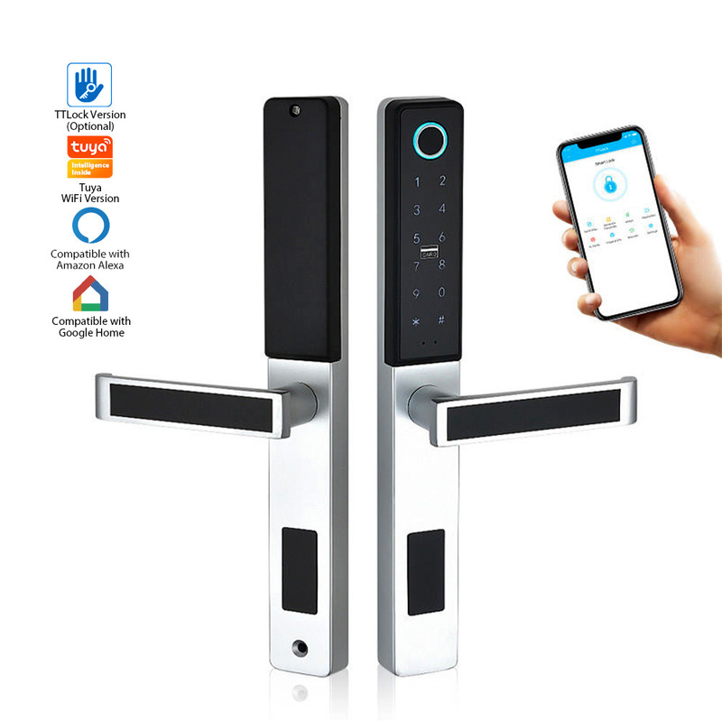 Высокобезопасное дверное устройство Smart Lock Doorbell Tuya App Домашнее помещение Электронный дверной замок Красочный