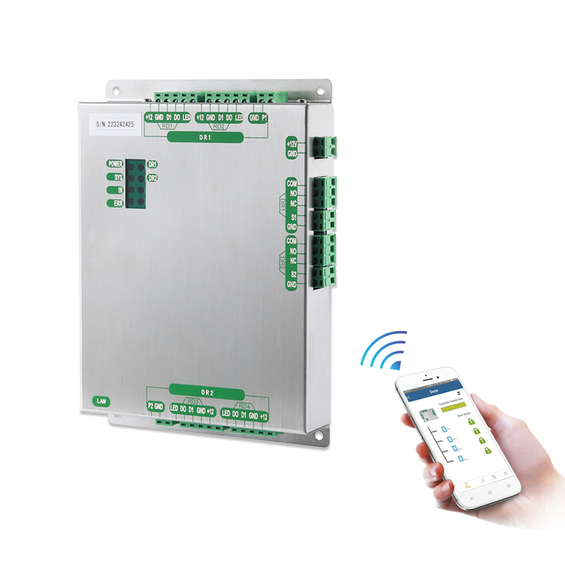 TCP IP Дорожная контрольная панель Wiegand Controller Система управления дверью